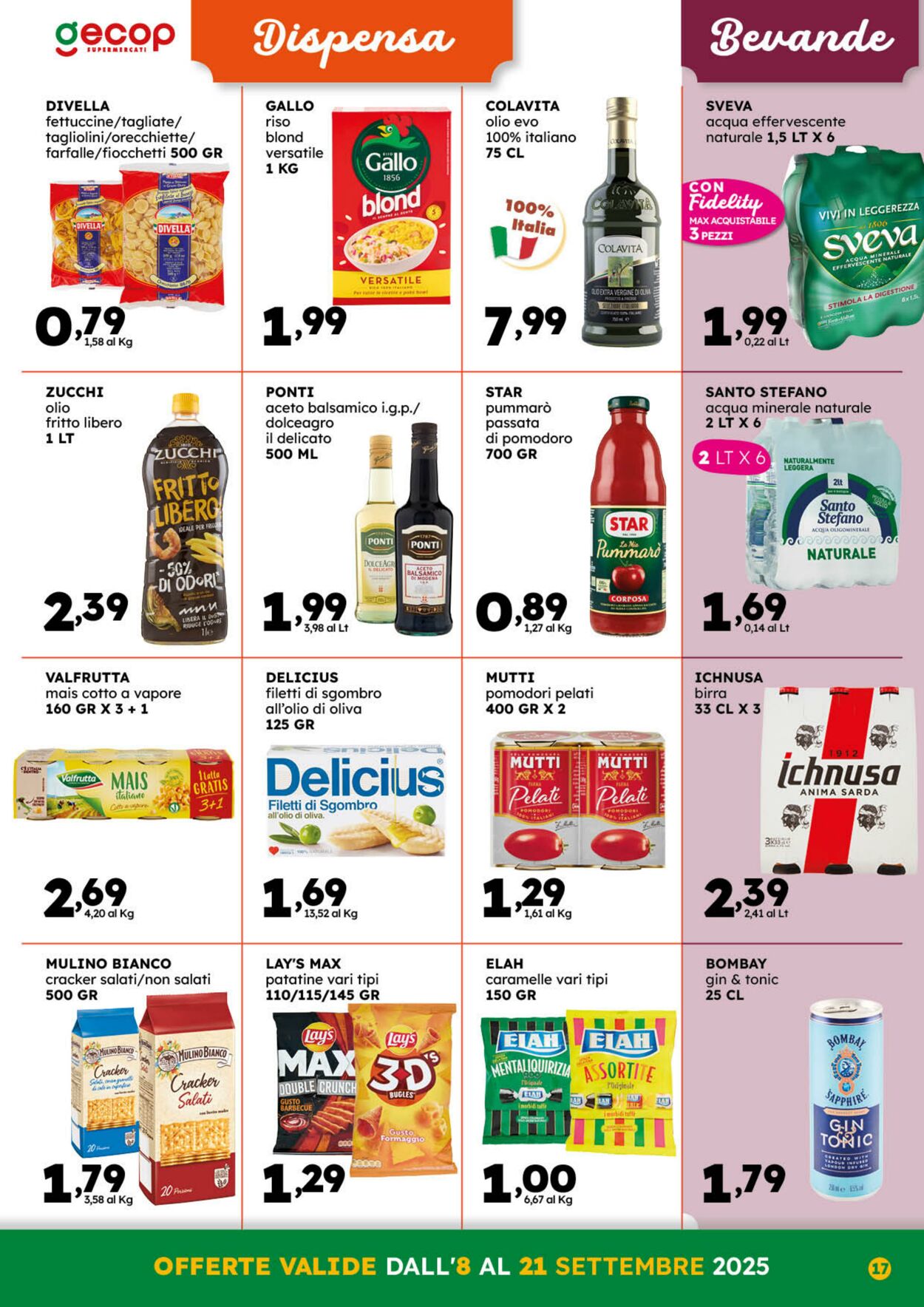 Volantino Gecop 08.09.2025 - 21.09.2025