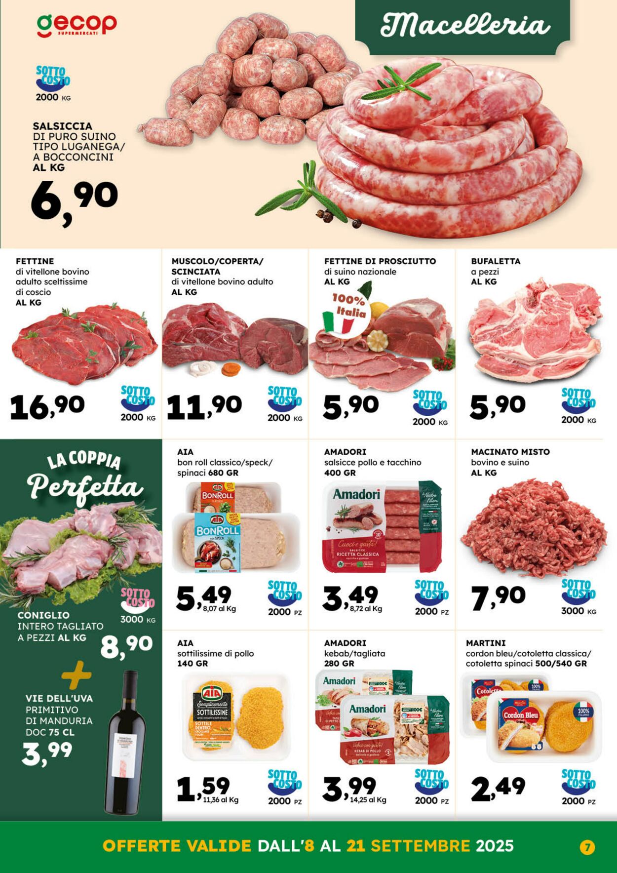 Volantino Gecop 08.09.2025 - 21.09.2025