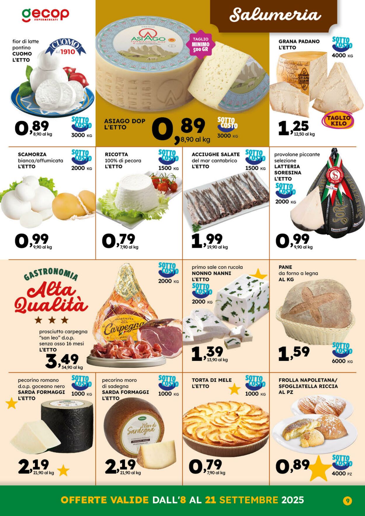 Volantino Gecop 08.09.2025 - 21.09.2025
