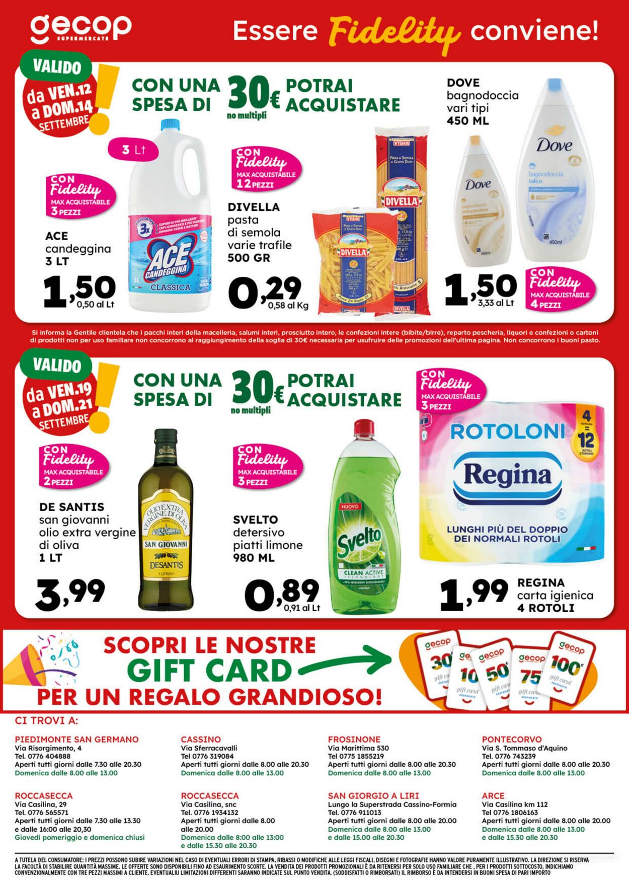 Volantino Gecop 08.09.2025 - 21.09.2025