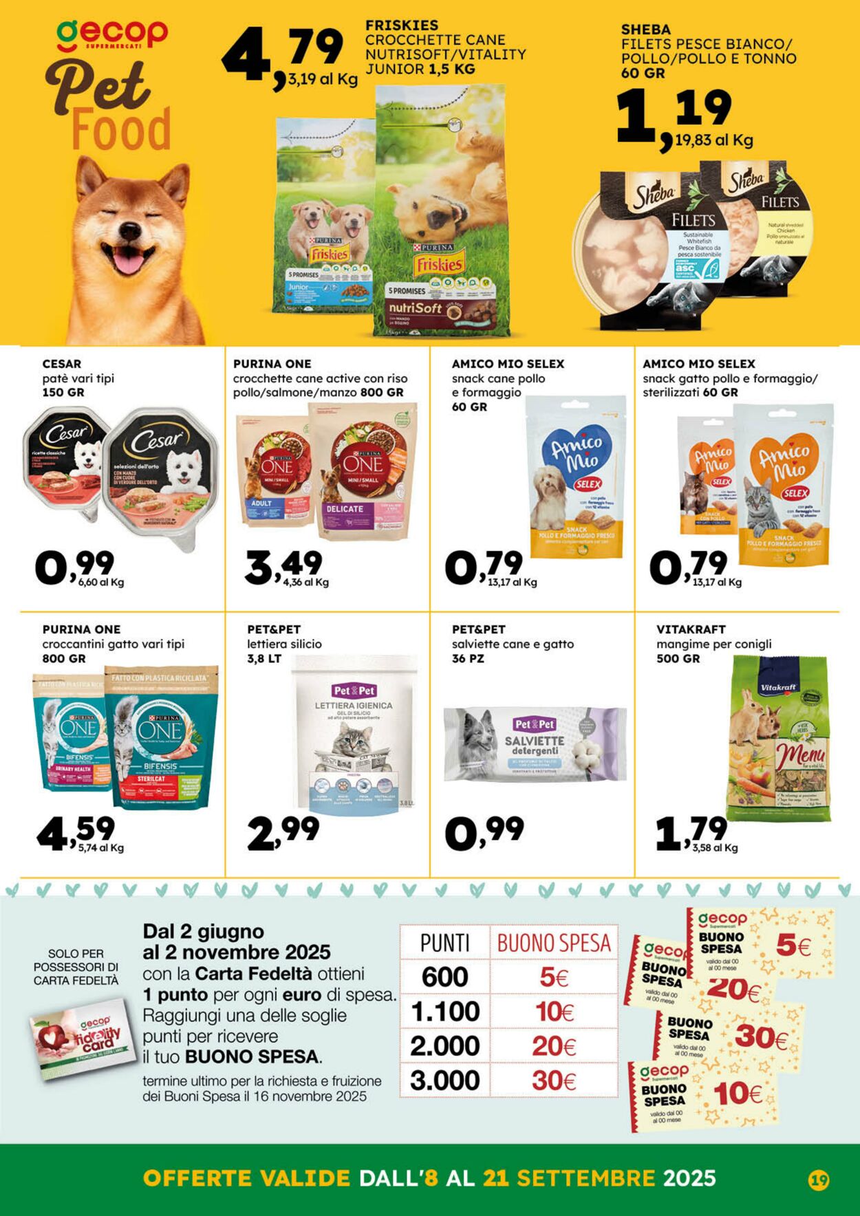 Volantino Gecop 08.09.2025 - 21.09.2025