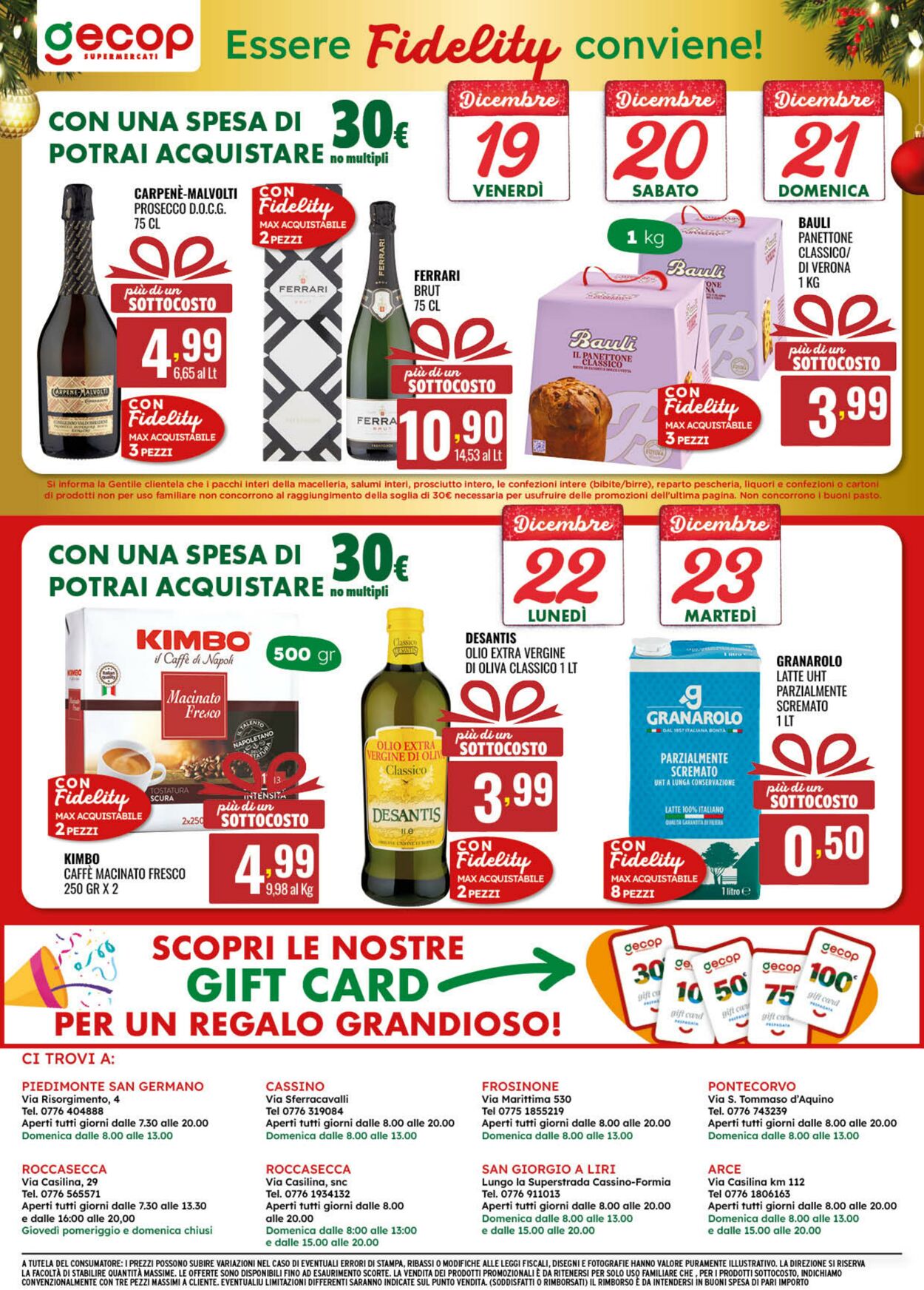 Volantino Gecop 15.12.2025 - 24.12.2025