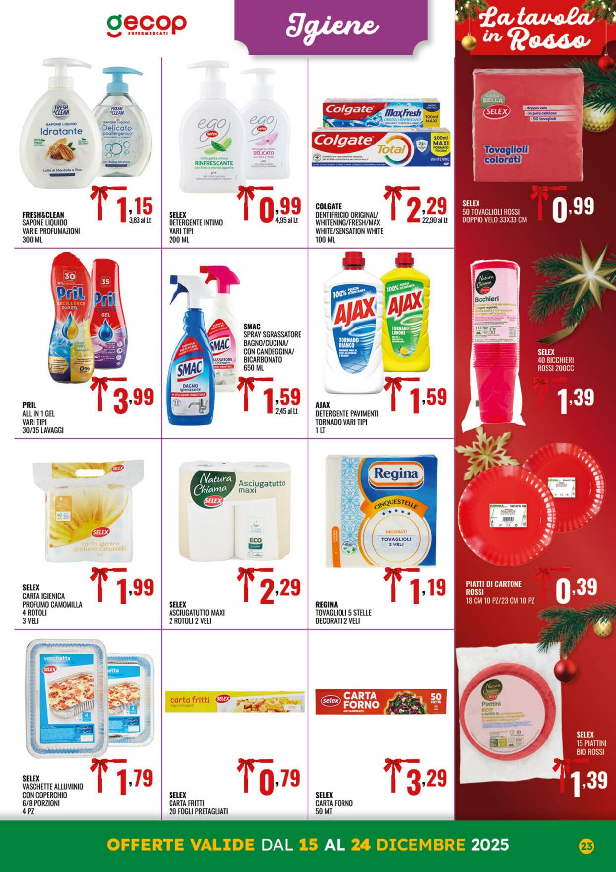 Volantino Gecop 15.12.2025 - 24.12.2025