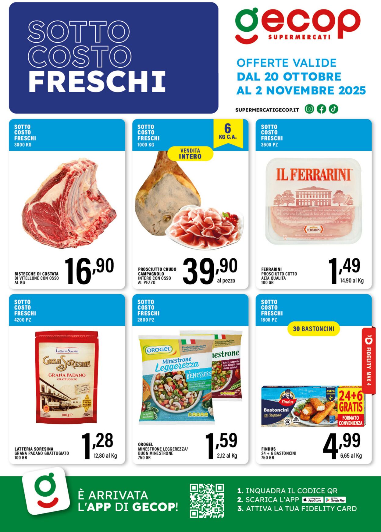 Volantino Gecop 20.10.2025 - 02.11.2025