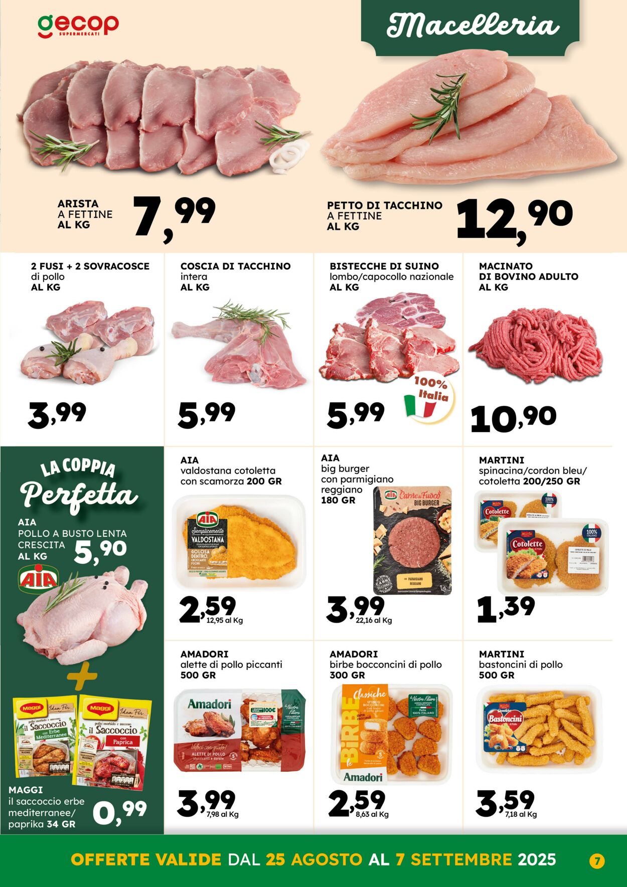 Volantino Gecop 25.08.2025 - 07.09.2025