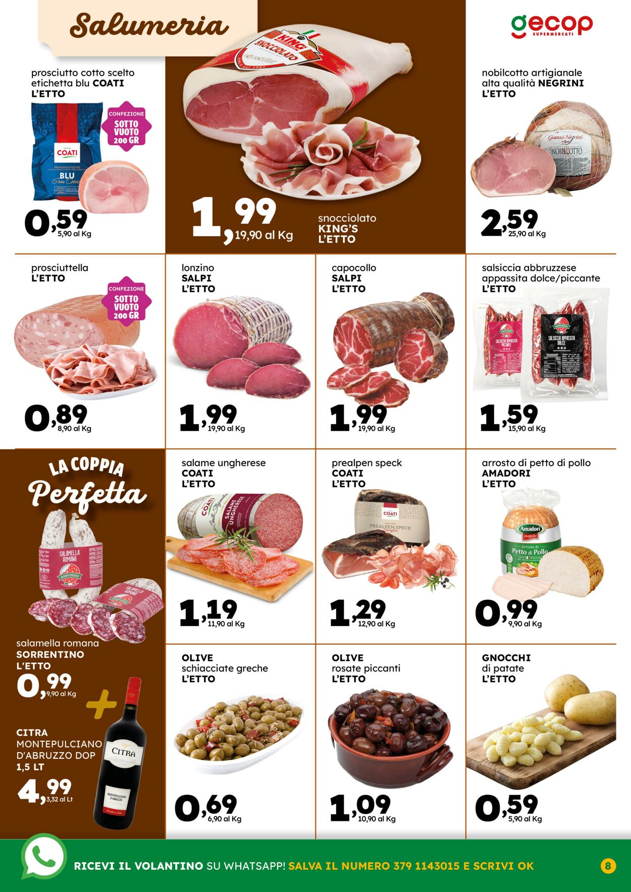 Volantino Gecop 25.08.2025 - 07.09.2025