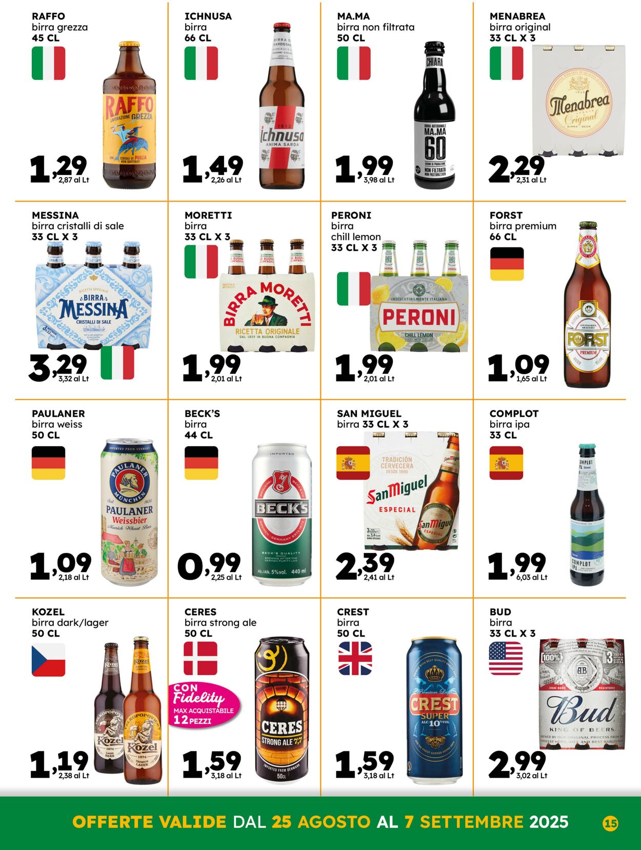 Volantino Gecop 25.08.2025 - 07.09.2025