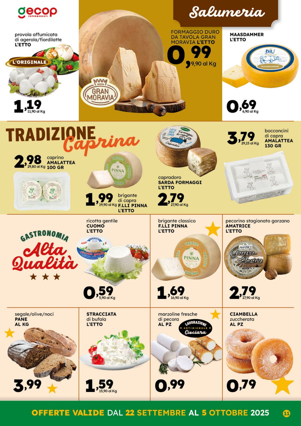 Volantino Gecop 22.09.2025 - 05.10.2025