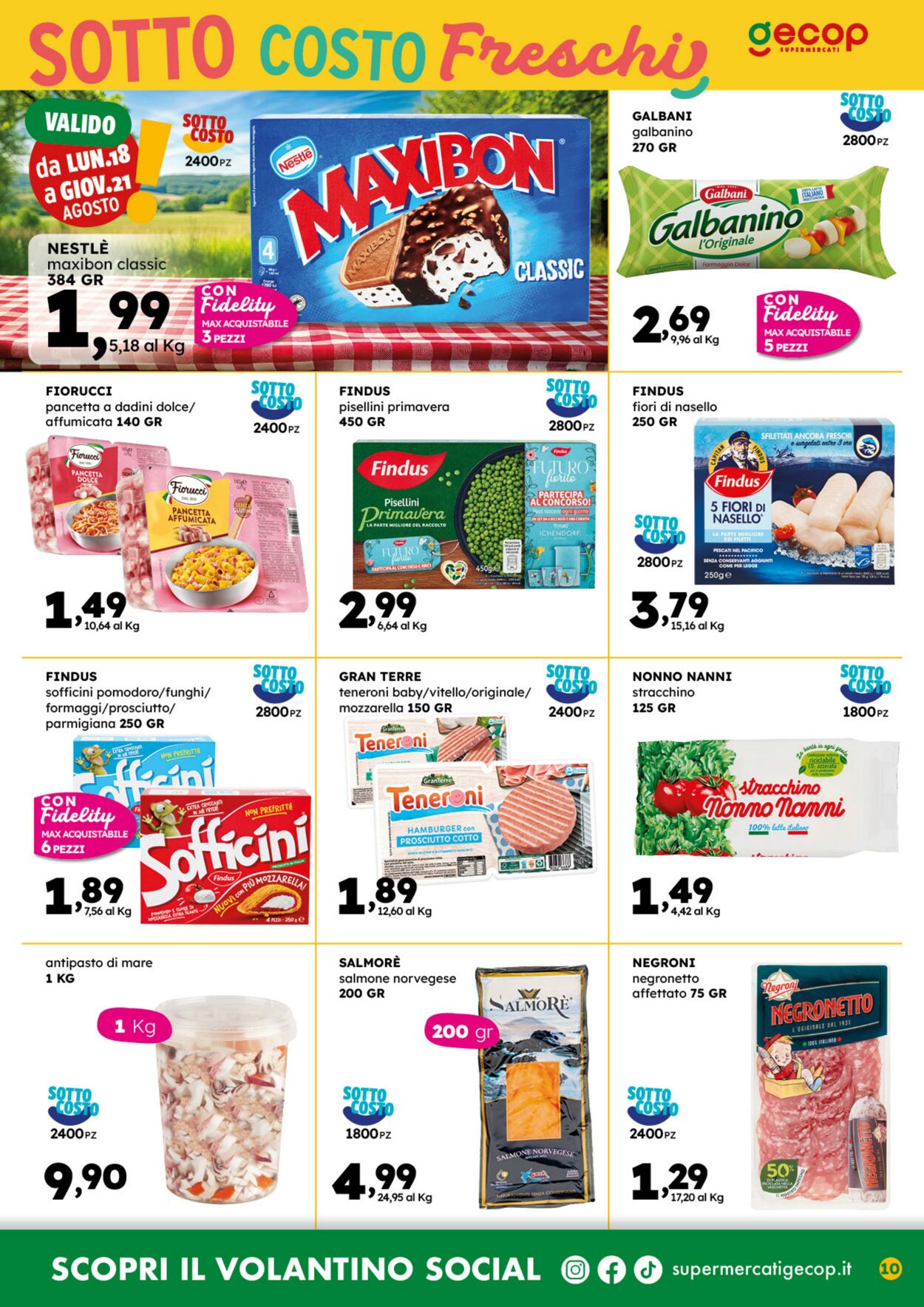 Volantino Gecop 11.08.2025 - 24.08.2025