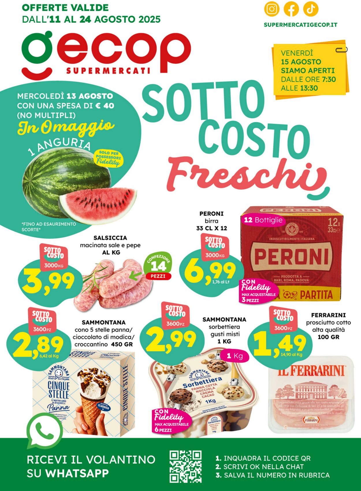 Volantino Gecop 11.08.2025 - 24.08.2025