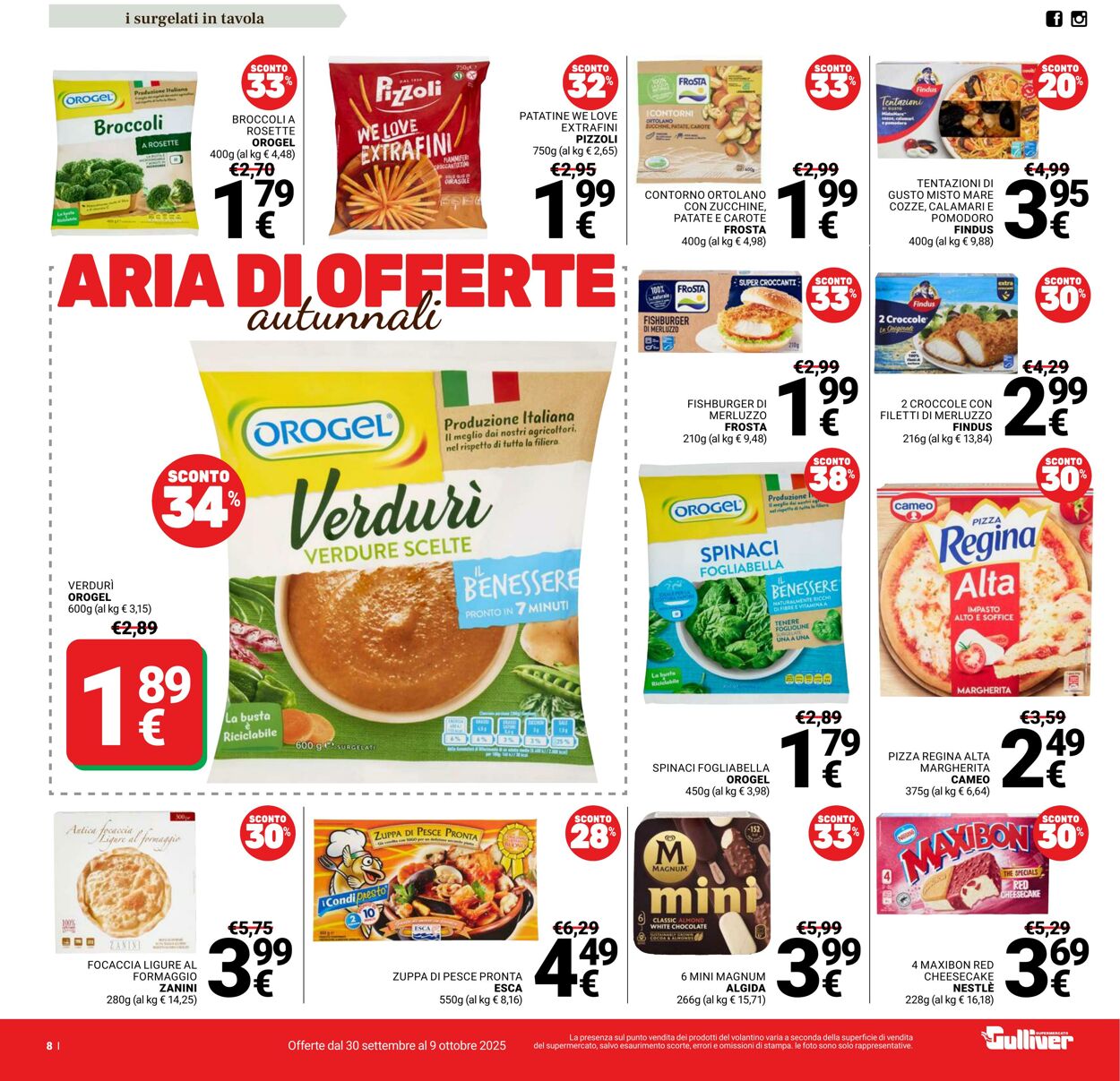 Volantino Gulliver 30.09.2025 - 09.10.2025