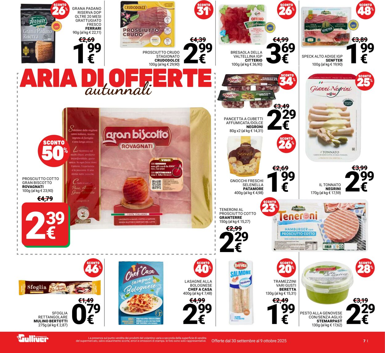 Volantino Gulliver 30.09.2025 - 09.10.2025