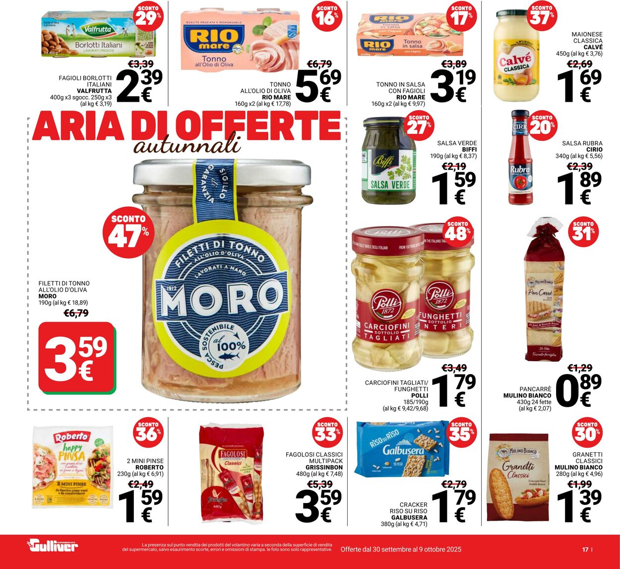 Volantino Gulliver 30.09.2025 - 09.10.2025