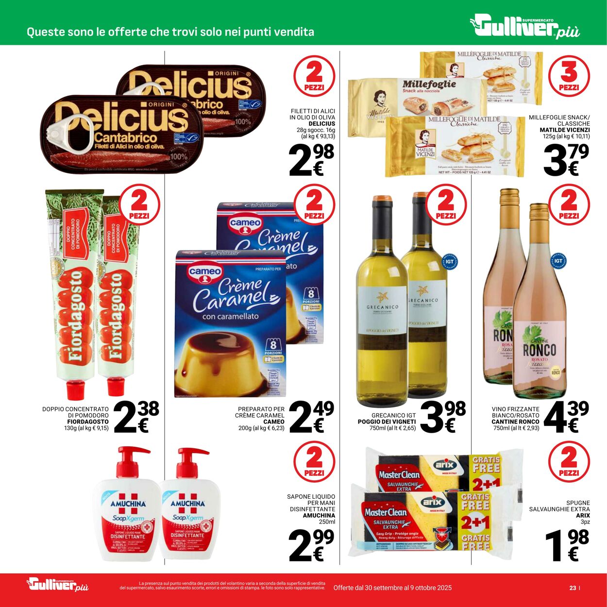 Volantino Gulliver 30.09.2025 - 09.10.2025