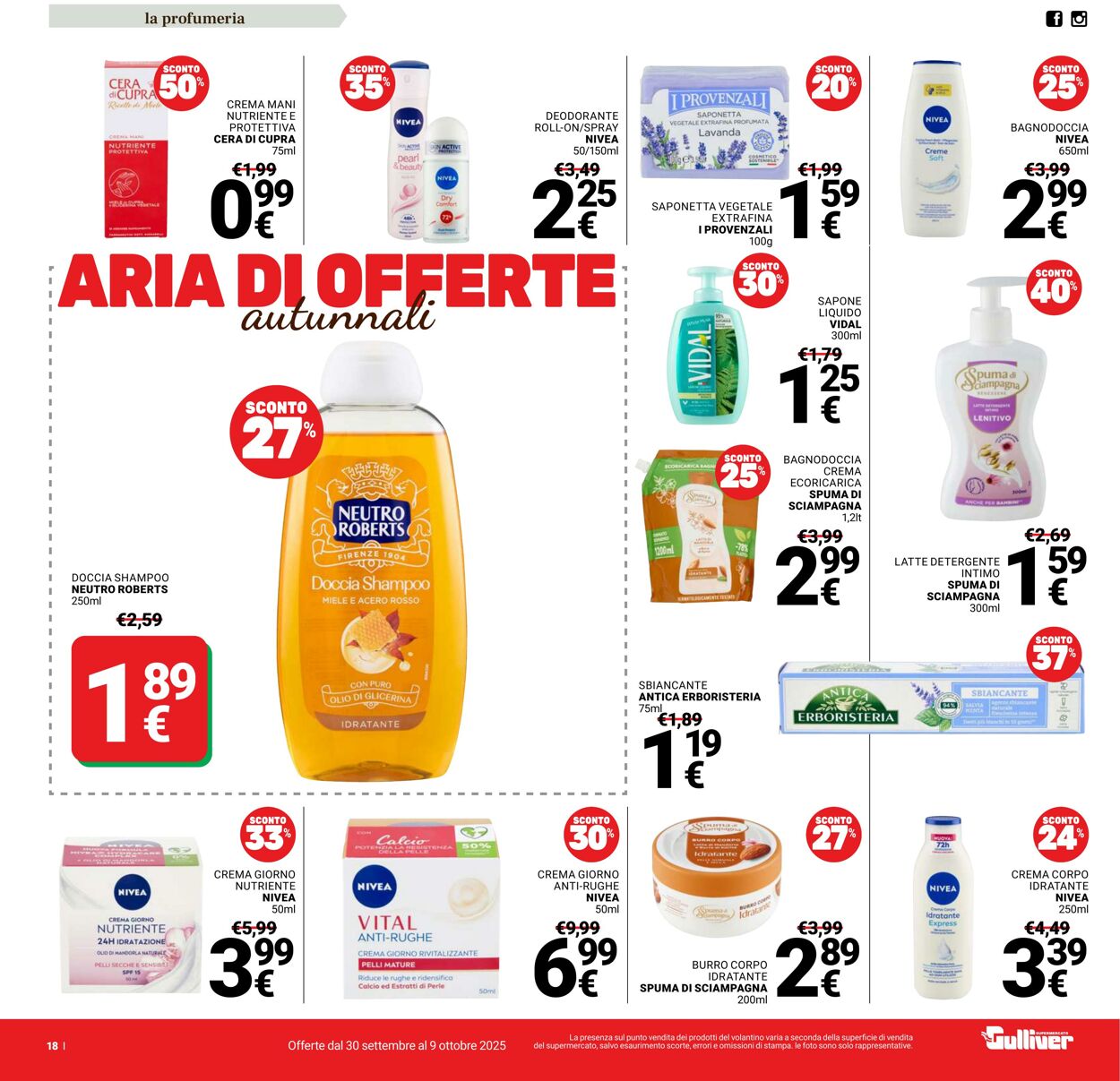 Volantino Gulliver 30.09.2025 - 09.10.2025
