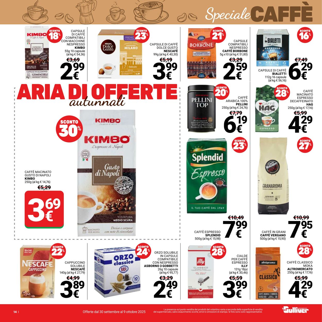 Volantino Gulliver 30.09.2025 - 09.10.2025