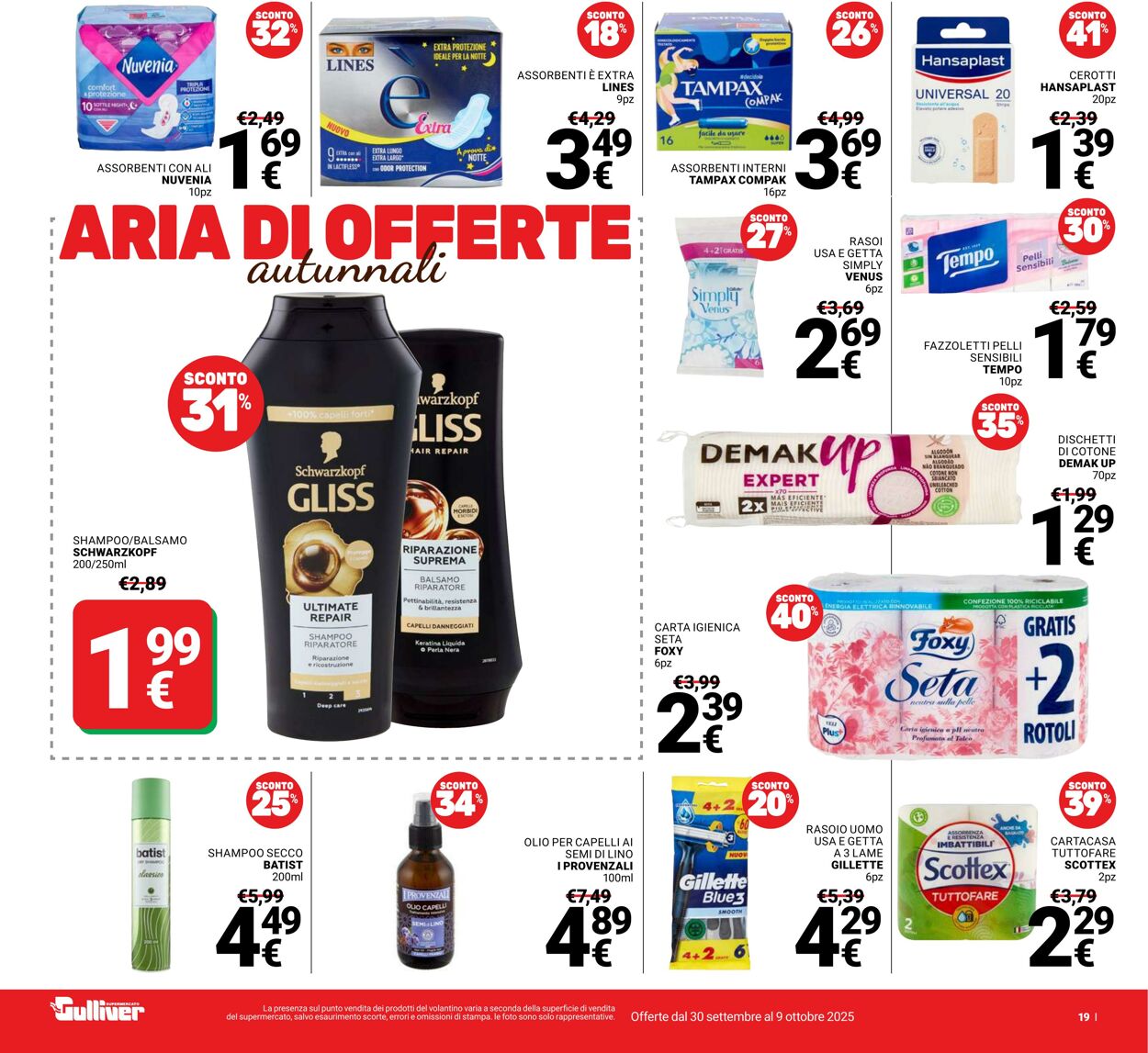 Volantino Gulliver 30.09.2025 - 09.10.2025