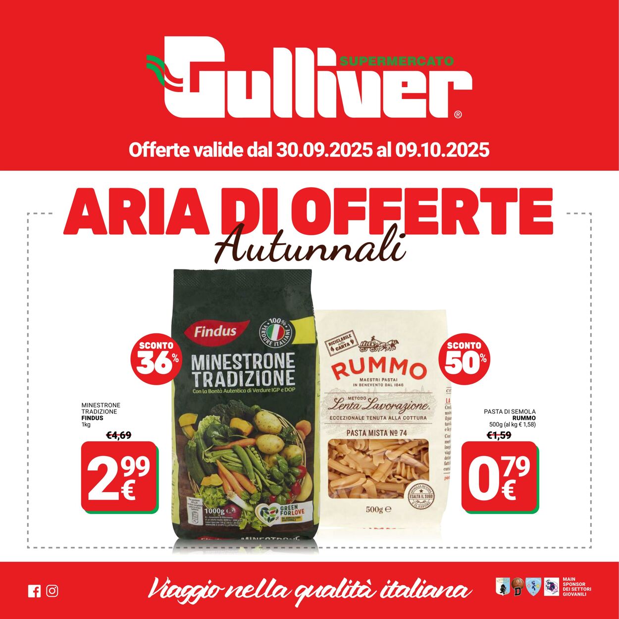 Volantino Gulliver 30.09.2025 - 09.10.2025