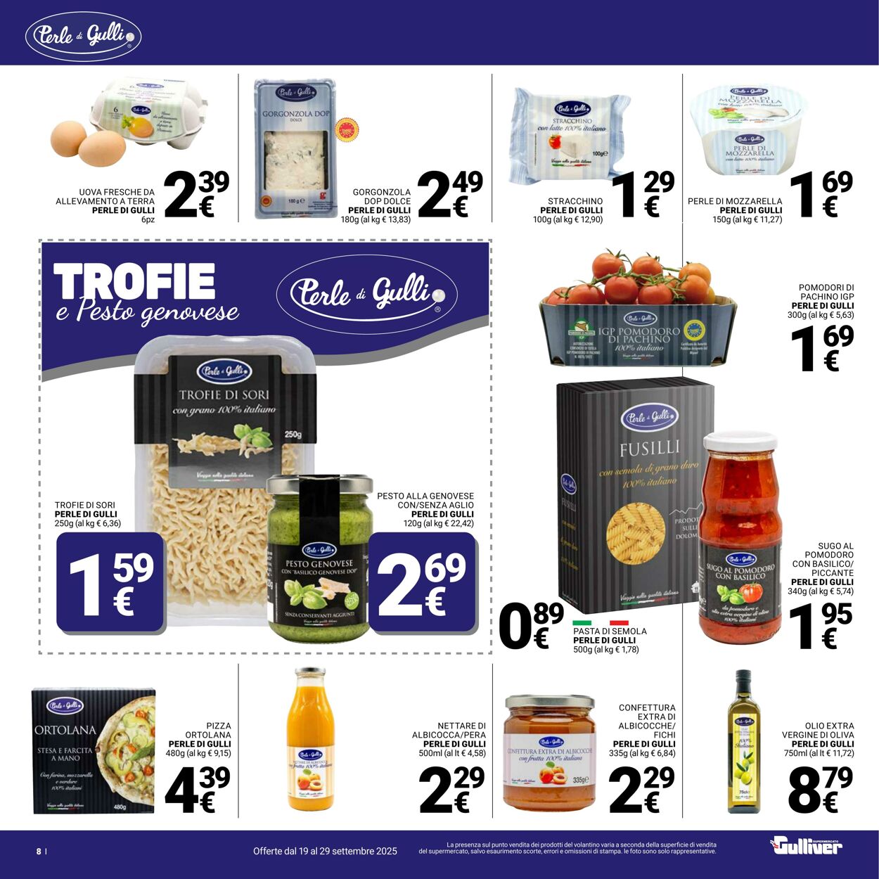 Volantino Gulliver 19.09.2025 - 29.09.2025