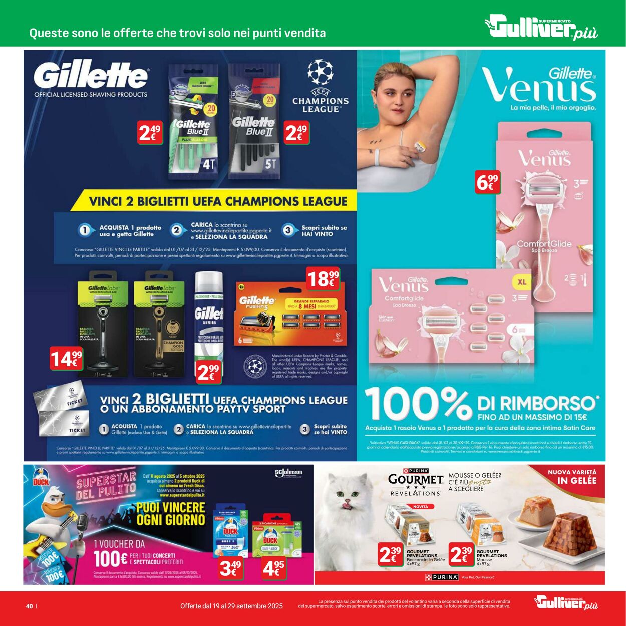 Volantino Gulliver 19.09.2025 - 29.09.2025