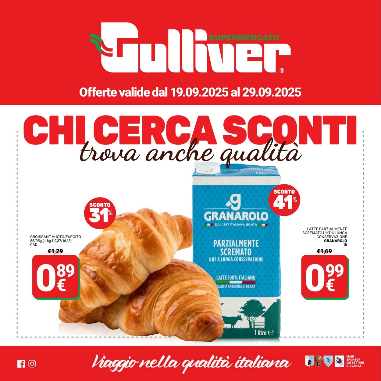 Volantino Gulliver 19.09.2025 - 29.09.2025