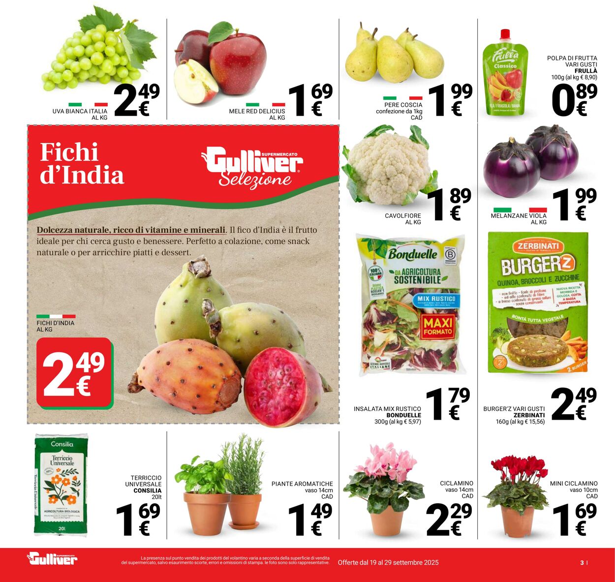 Volantino Gulliver 19.09.2025 - 29.09.2025