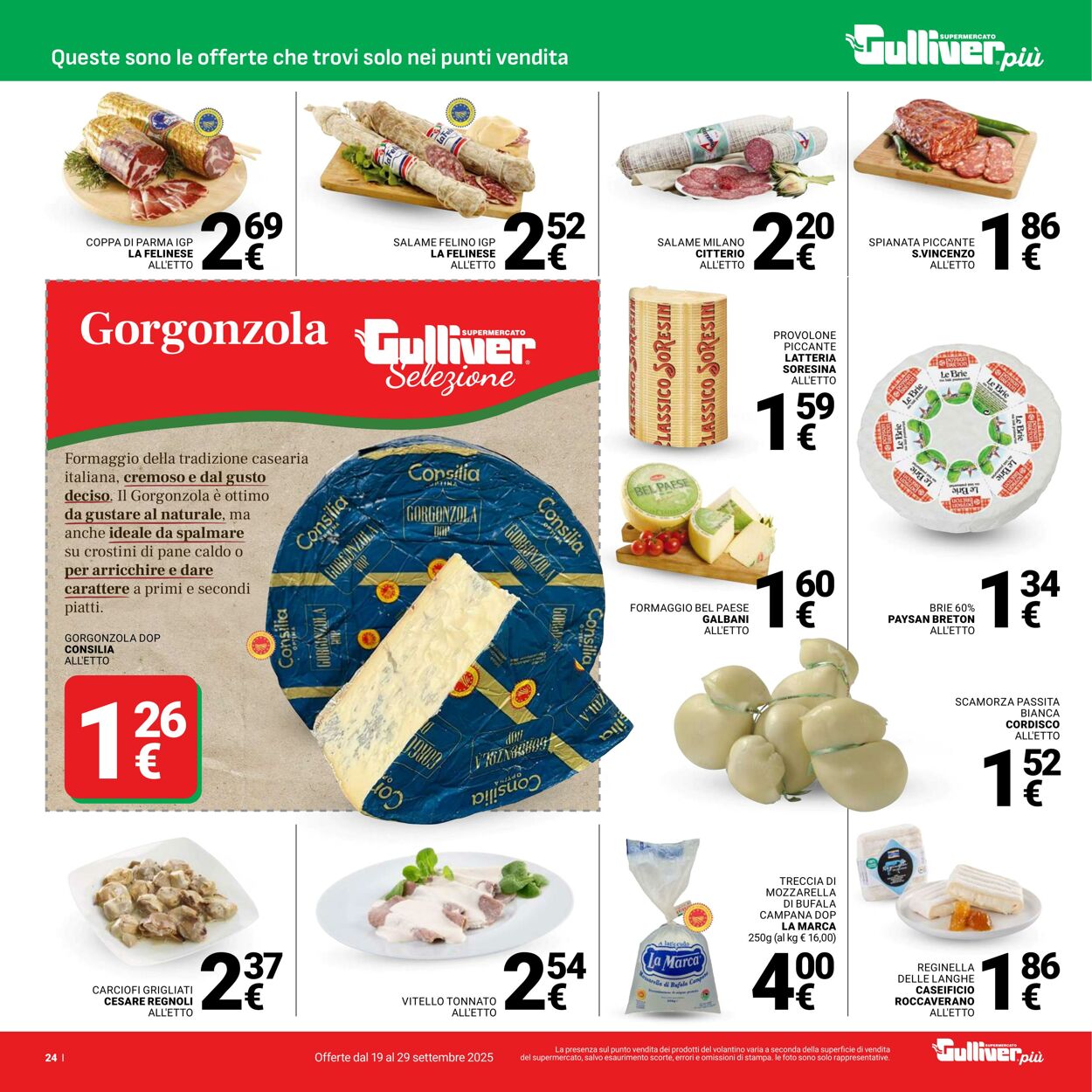 Volantino Gulliver 19.09.2025 - 29.09.2025