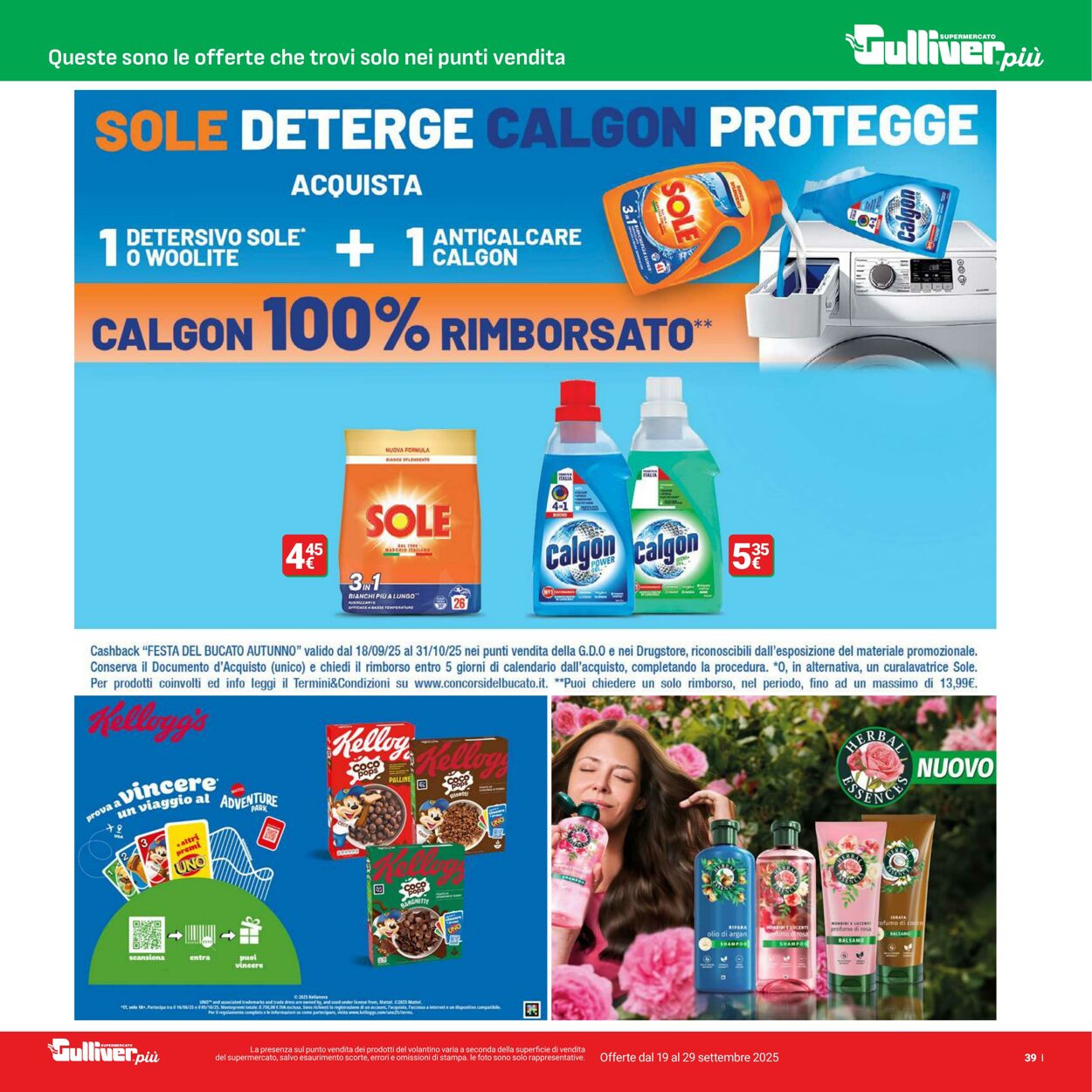 Volantino Gulliver 19.09.2025 - 29.09.2025