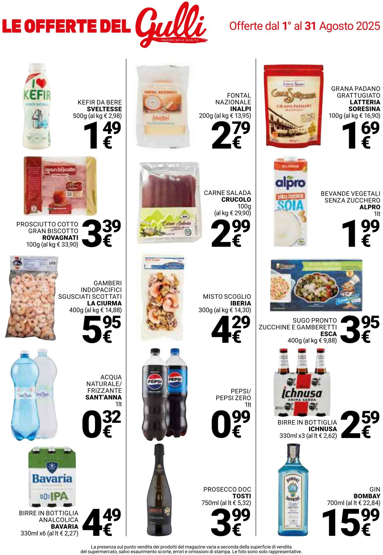 Volantino Gulliver 01.08.2025 - 31.08.2025