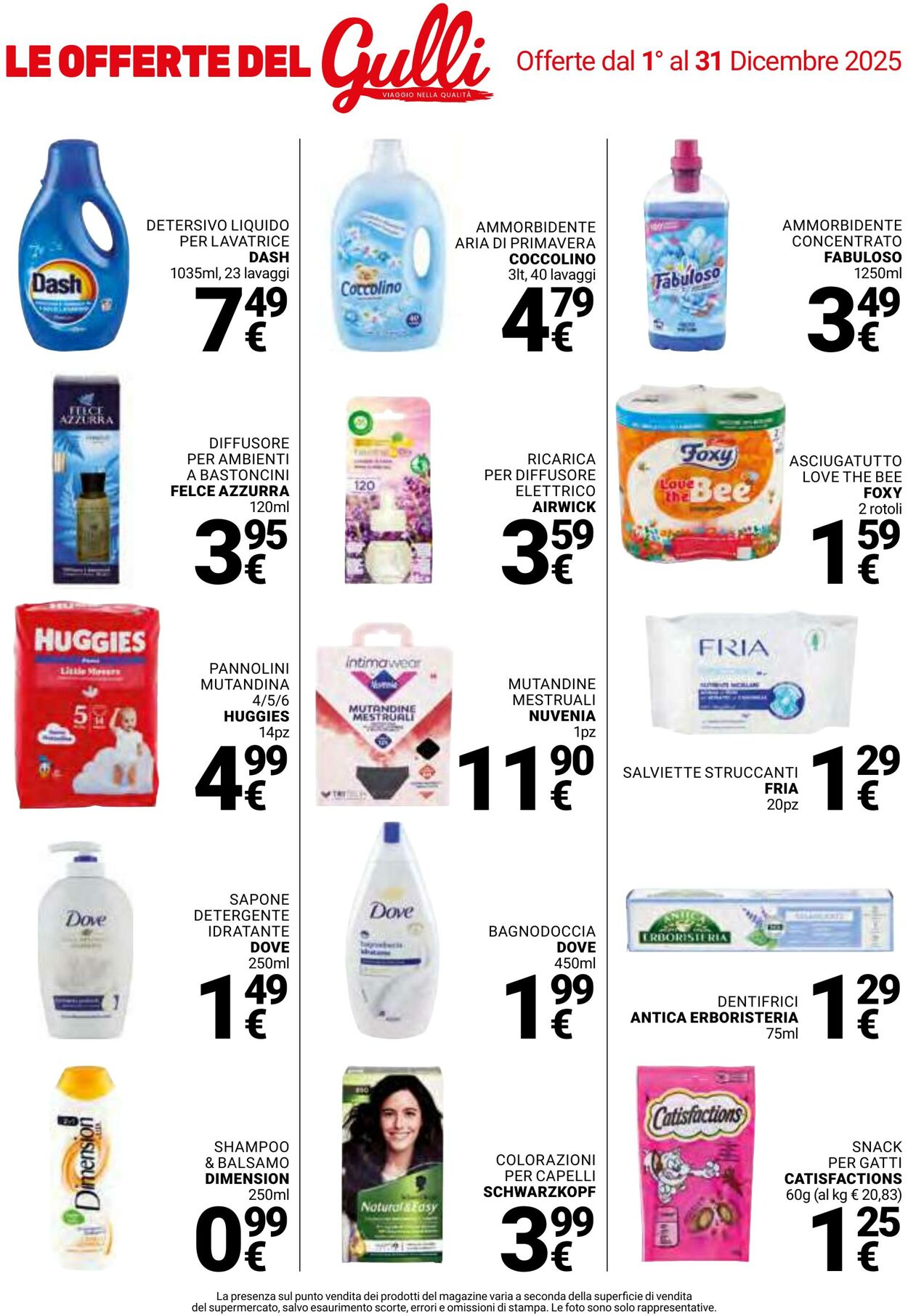 Volantino Gulliver 01.12.2025 - 31.12.2025