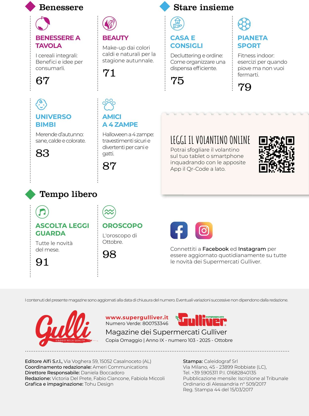 Volantino Gulliver 01.10.2025 - 31.10.2025