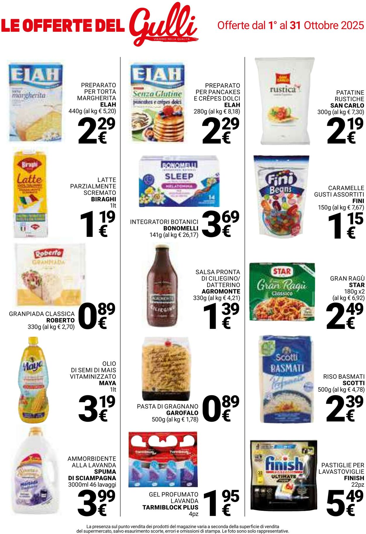 Volantino Gulliver 01.10.2025 - 31.10.2025