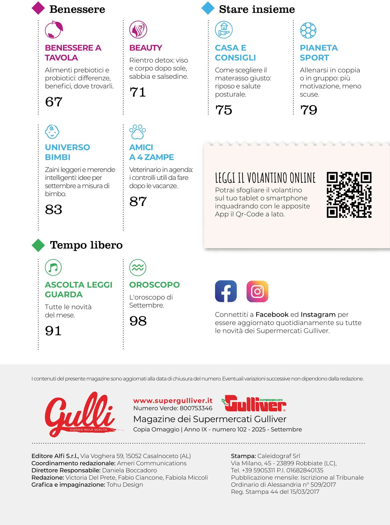 Volantino Gulliver 01.09.2025 - 30.09.2025
