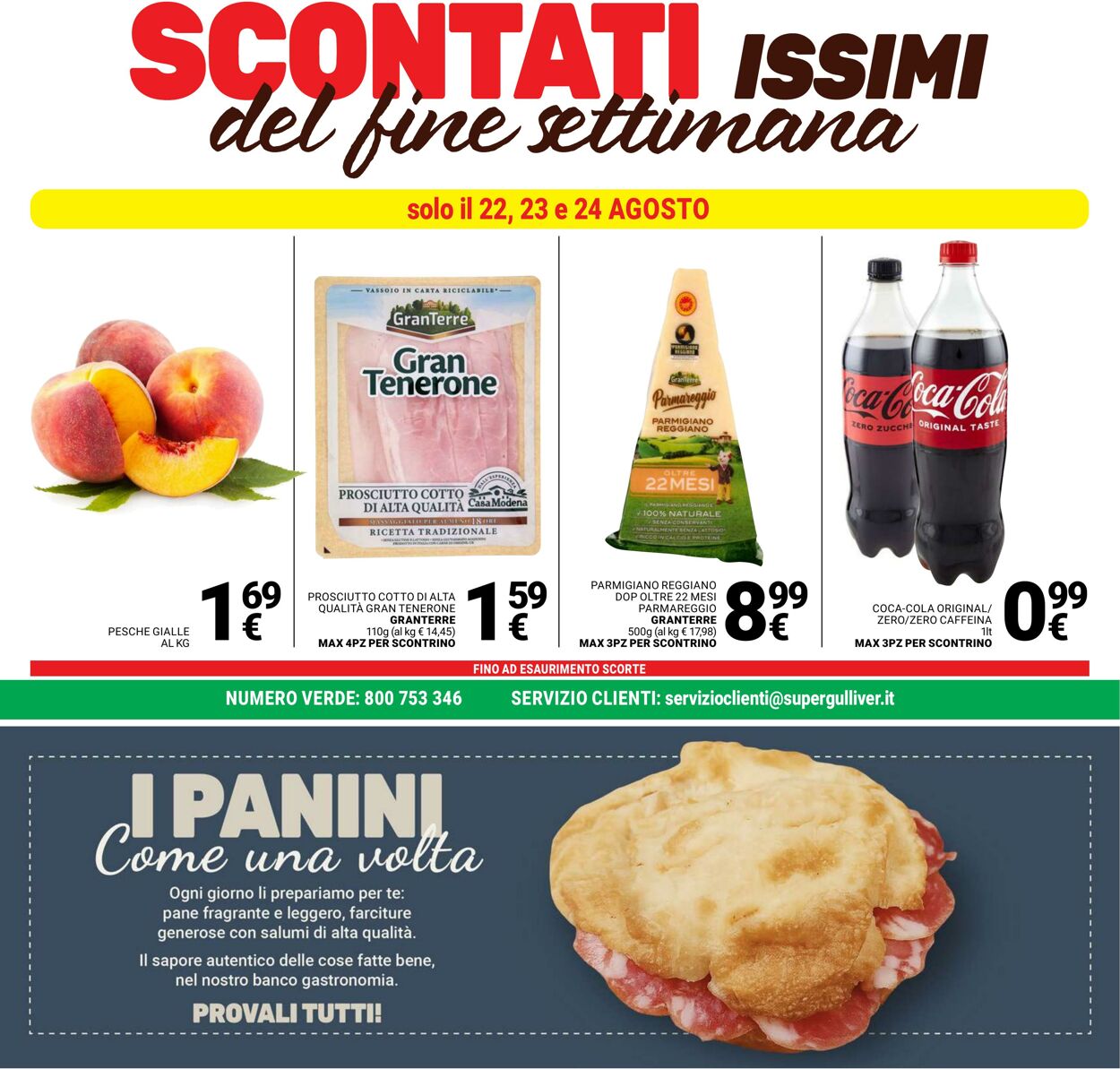 Volantino Gulliver 19.08.2025 - 29.08.2025