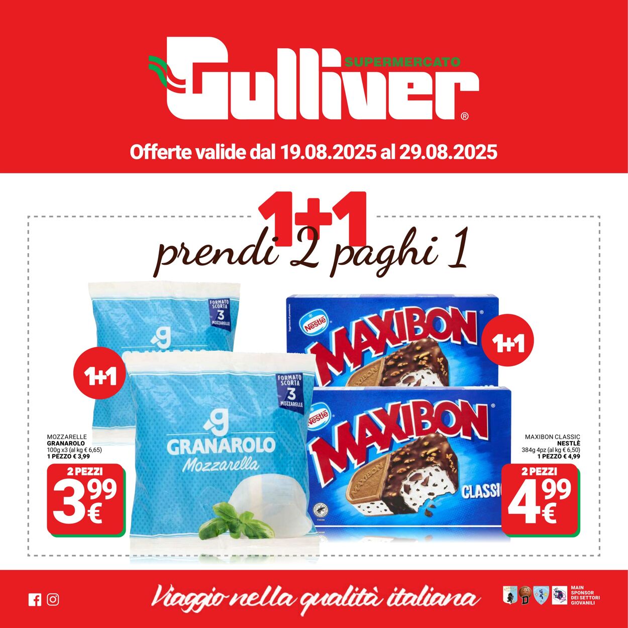 Volantino Gulliver 19.08.2025 - 29.08.2025
