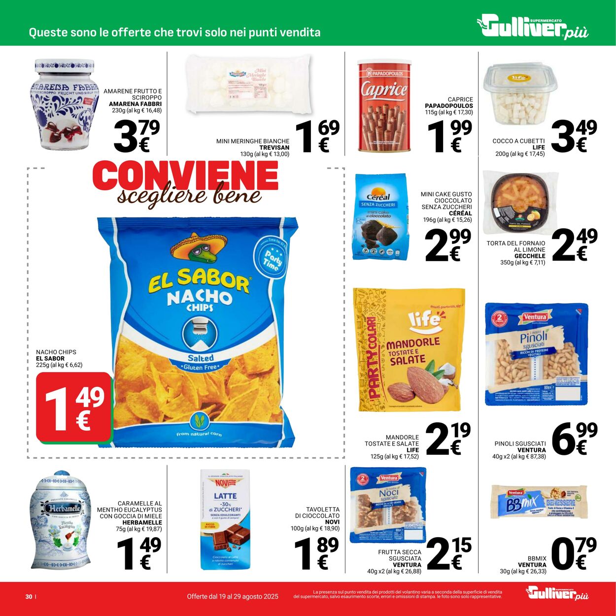 Volantino Gulliver 19.08.2025 - 29.08.2025