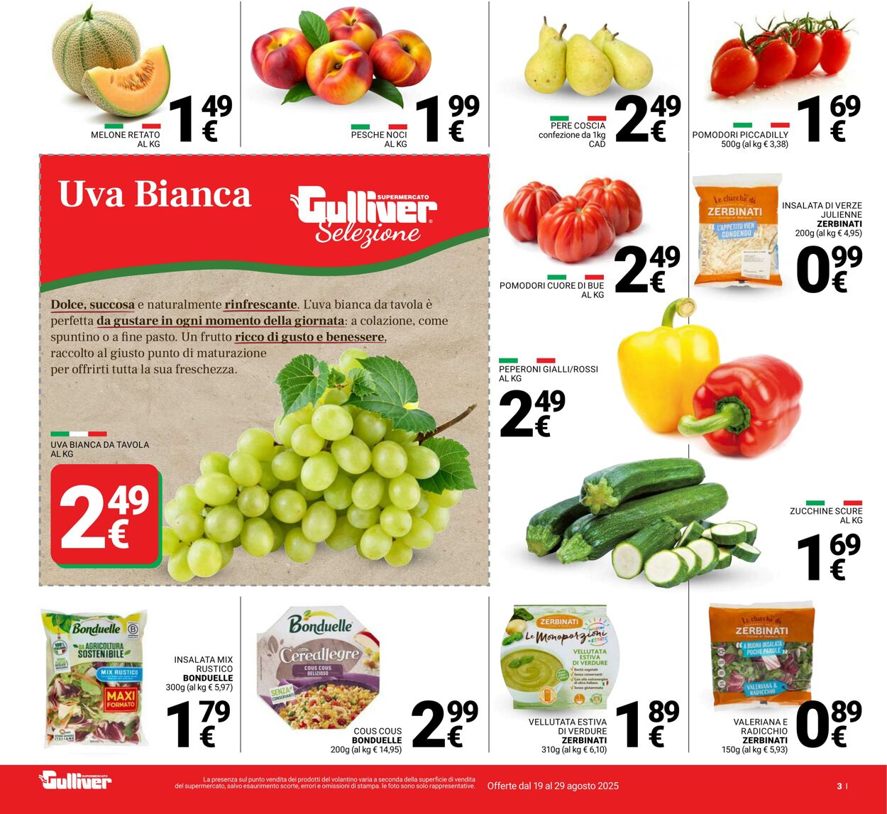 Volantino Gulliver 19.08.2025 - 29.08.2025