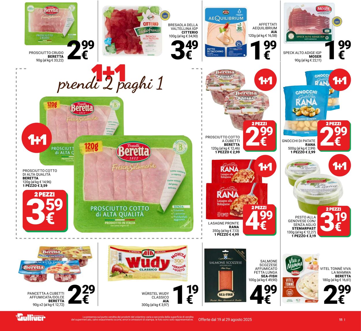 Volantino Gulliver 19.08.2025 - 29.08.2025