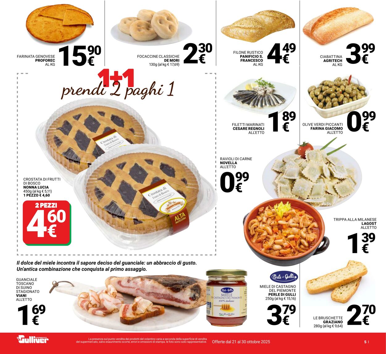 Volantino Gulliver 21.10.2025 - 30.10.2025
