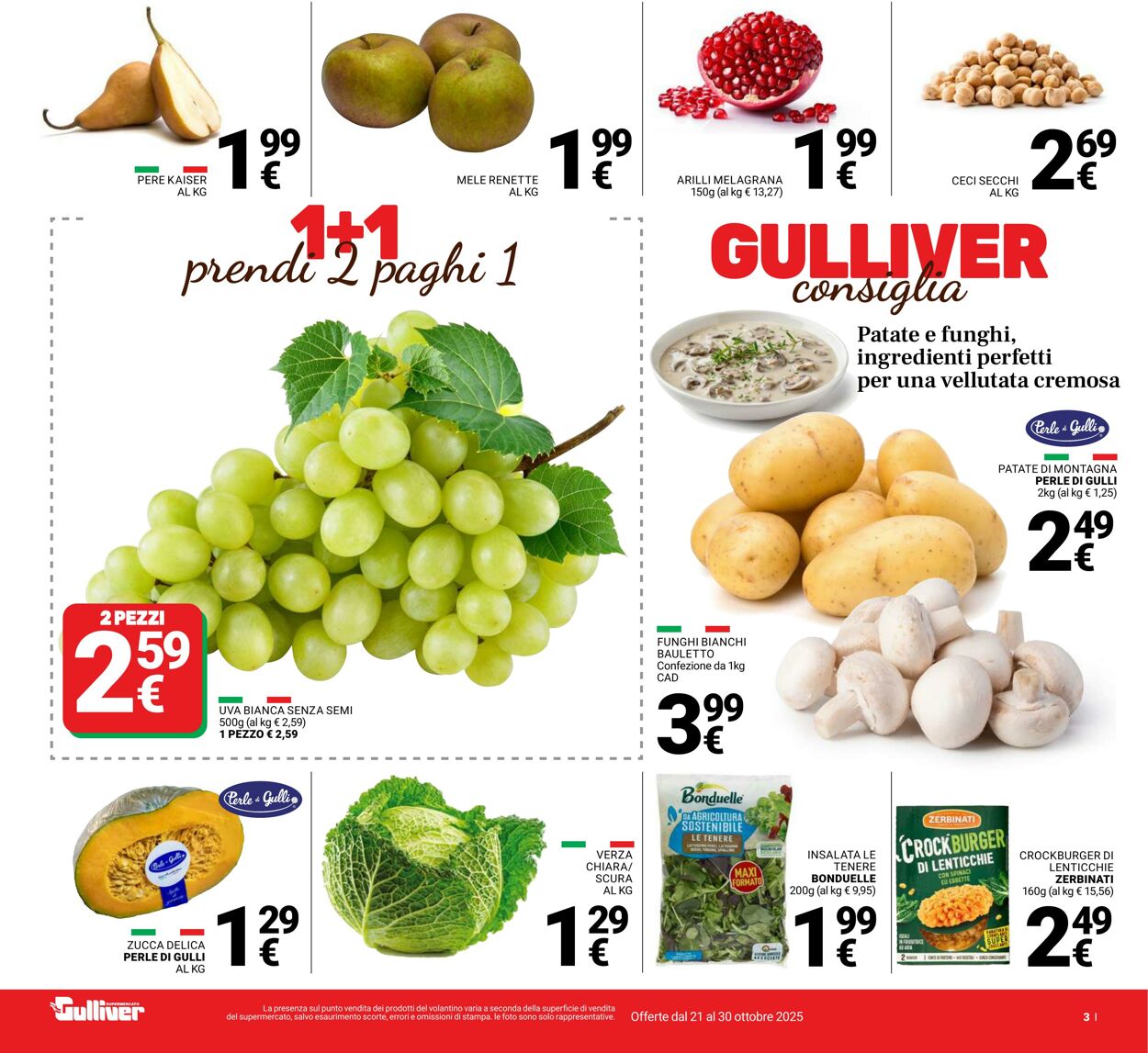Volantino Gulliver 21.10.2025 - 30.10.2025
