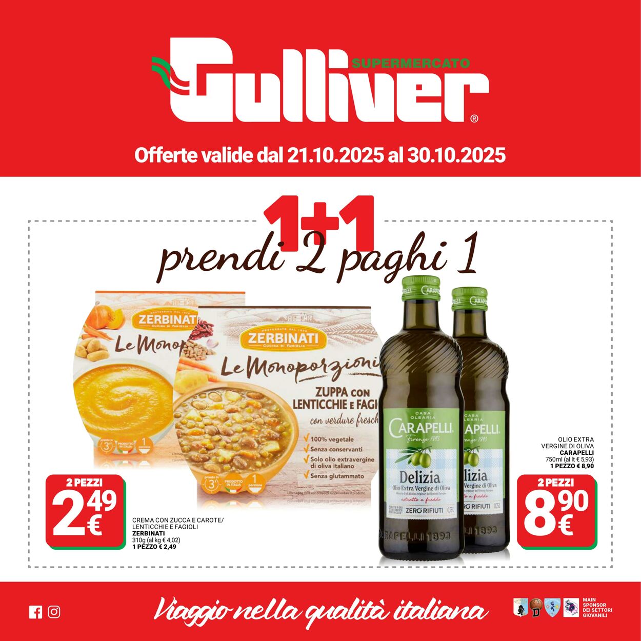 Volantino Gulliver 21.10.2025 - 30.10.2025