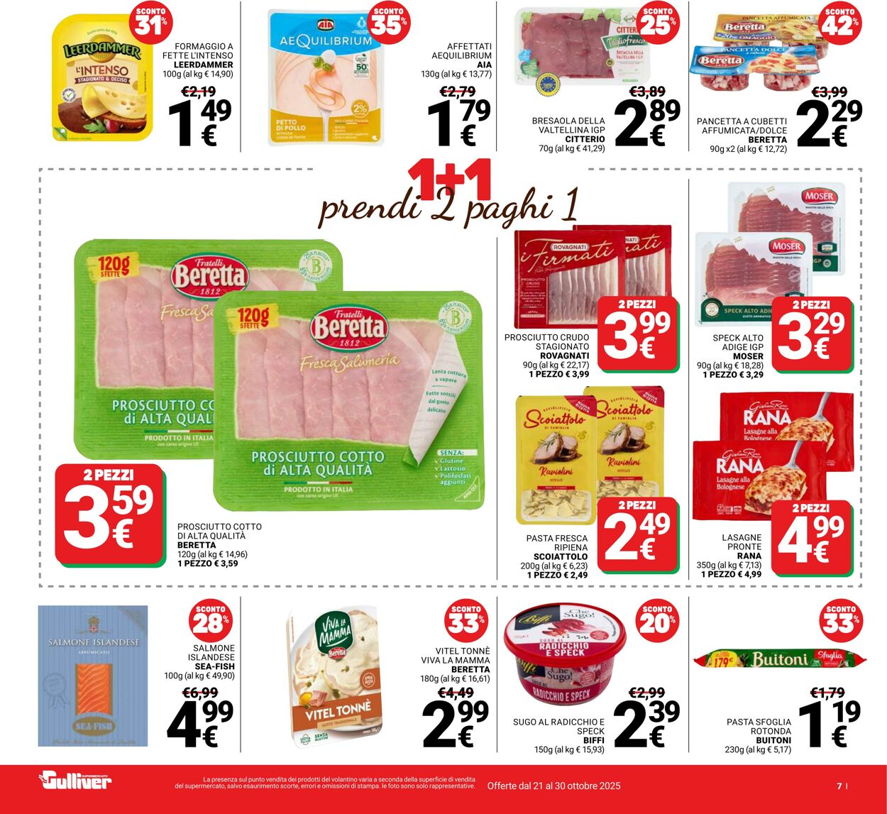 Volantino Gulliver 21.10.2025 - 30.10.2025