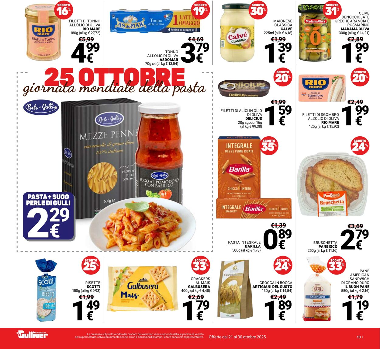 Volantino Gulliver 21.10.2025 - 30.10.2025