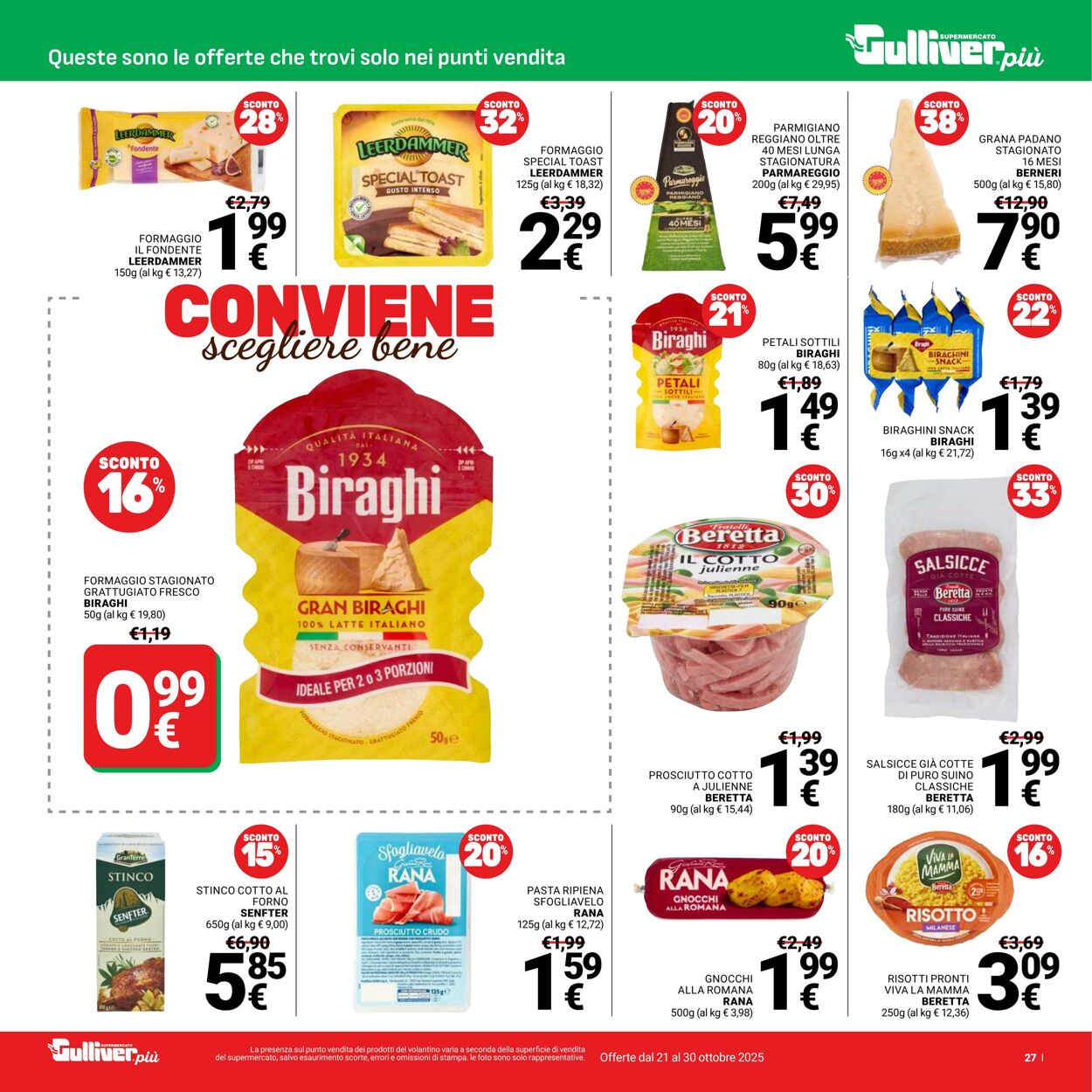 Volantino Gulliver 21.10.2025 - 30.10.2025