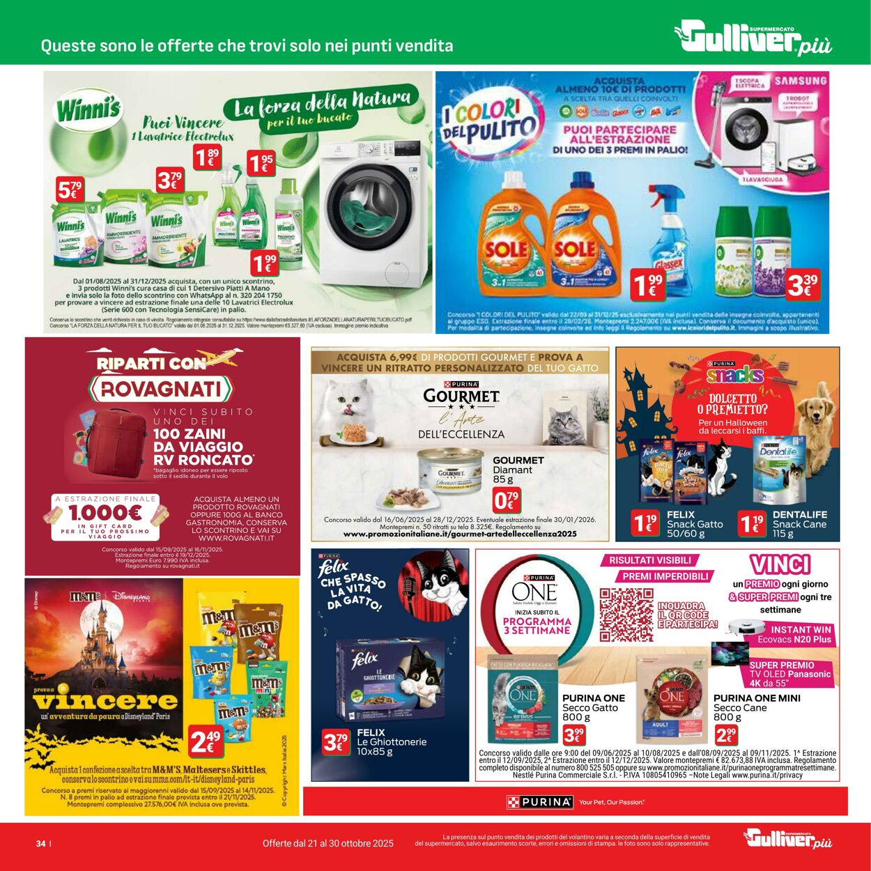 Volantino Gulliver 21.10.2025 - 30.10.2025