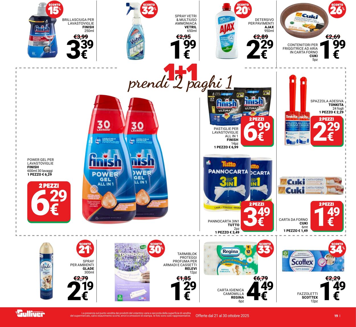 Volantino Gulliver 21.10.2025 - 30.10.2025