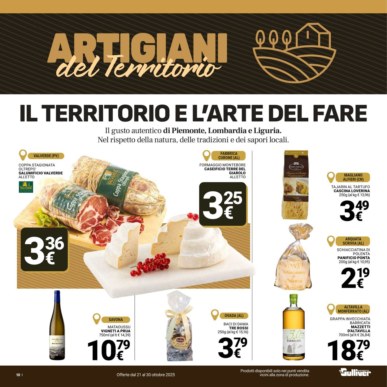 Volantino Gulliver 21.10.2025 - 30.10.2025