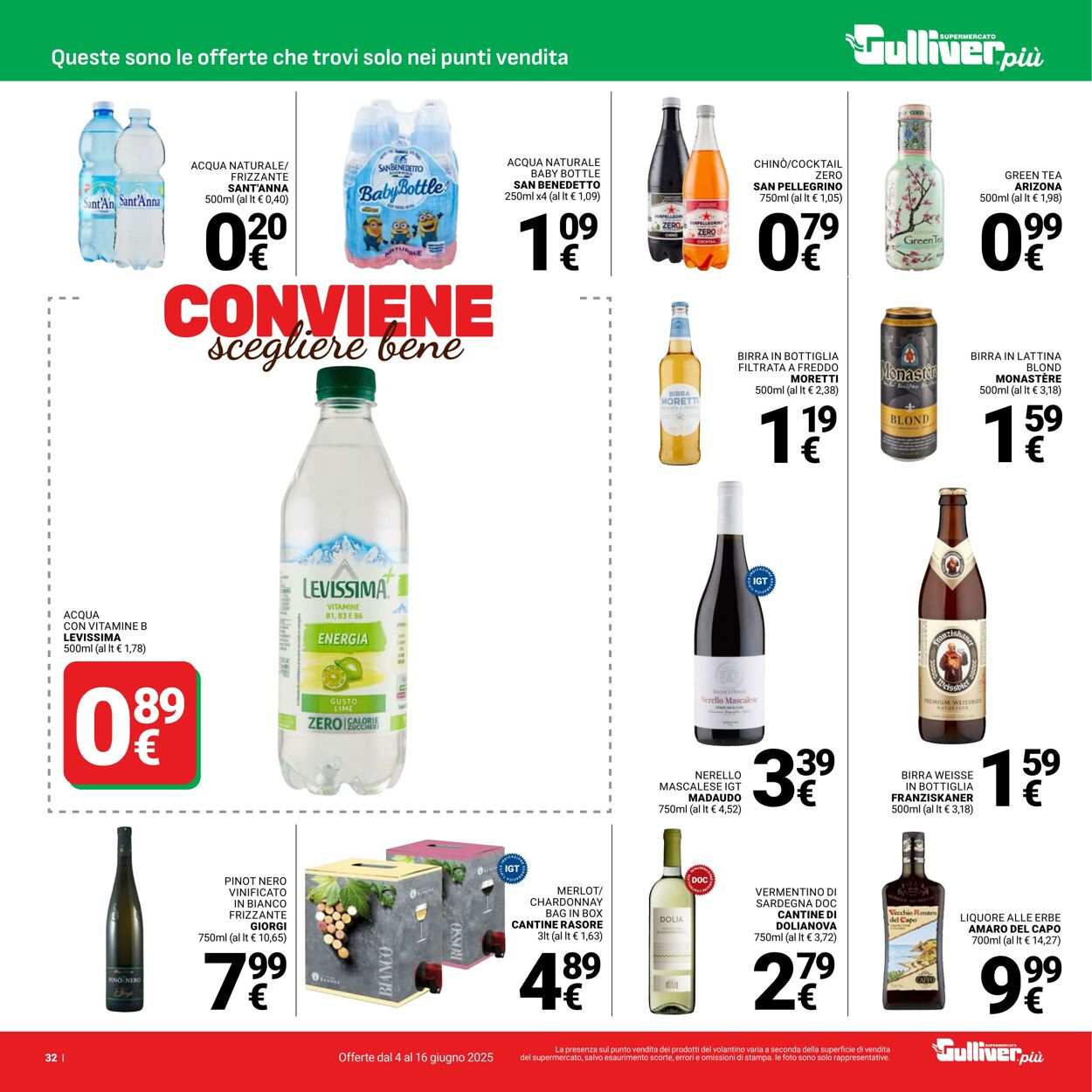 Volantino Gulliver 04.06.2025 - 16.06.2025