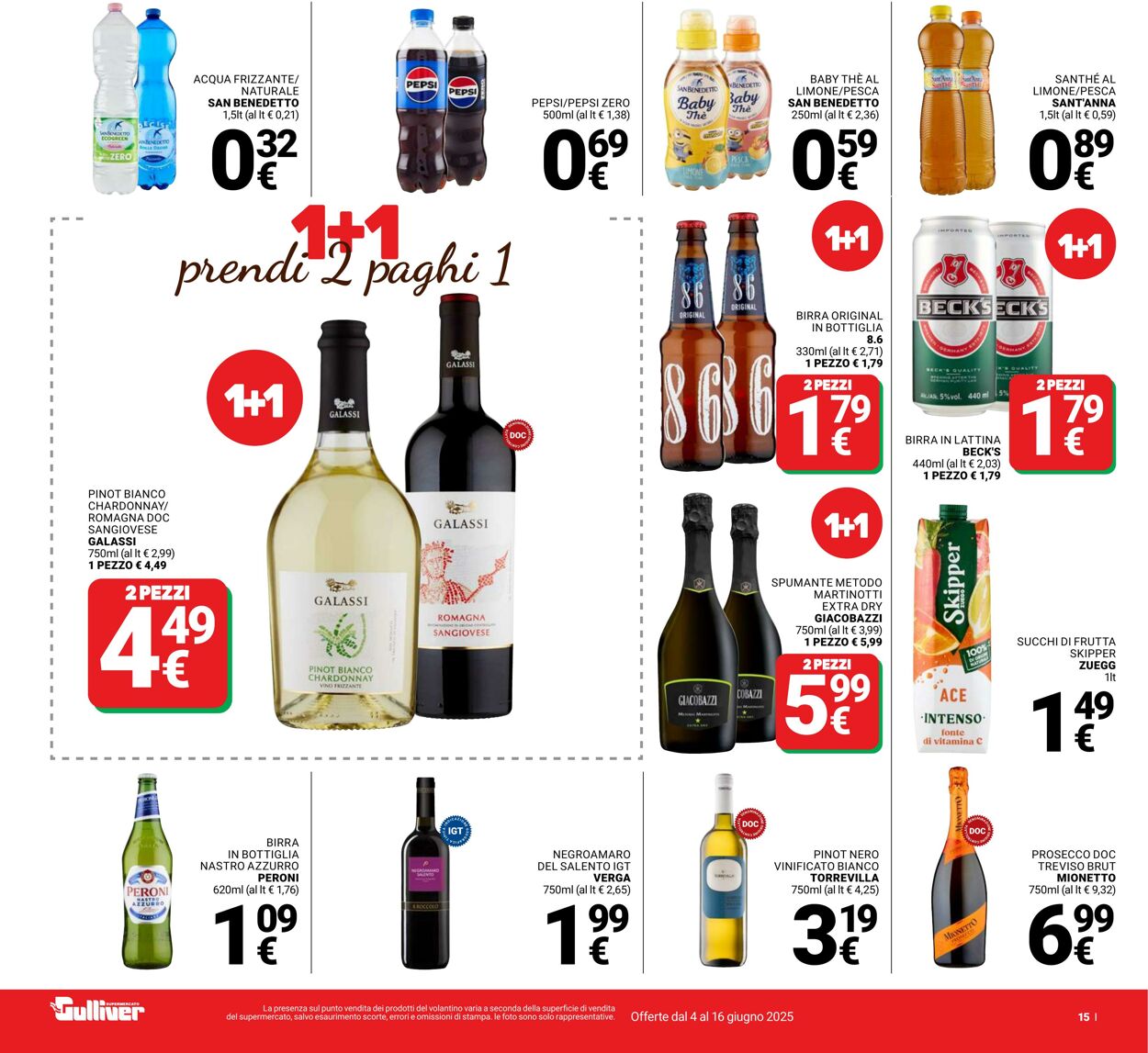 Volantino Gulliver 04.06.2025 - 16.06.2025