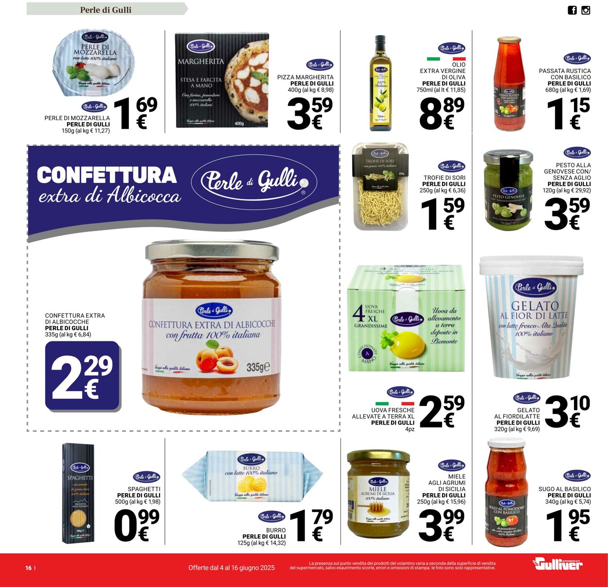 Volantino Gulliver 04.06.2025 - 16.06.2025